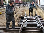 2009-09-29, Museumsbahn Weichenbau25.JPG